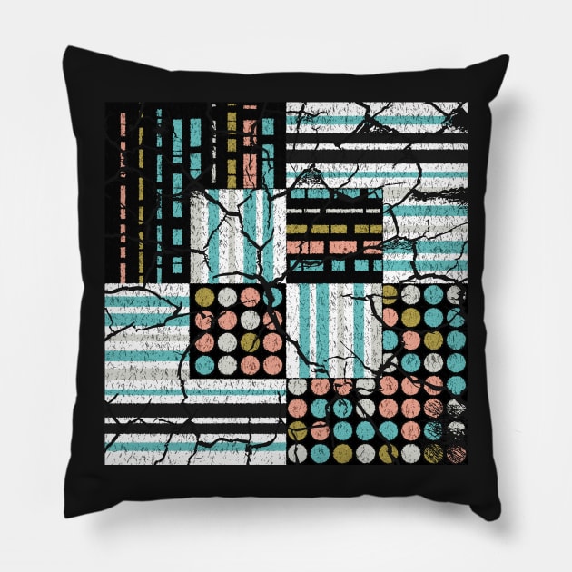 Distressed pattern Pillow by Gaspar Avila