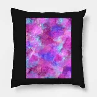 Inky Blotches and Bubbles 2 Pillow