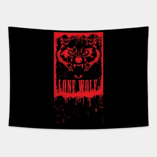 Lone Wolf Tapestry