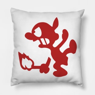 Fire Attack- Mr. Game & Watch (Red) Pillow