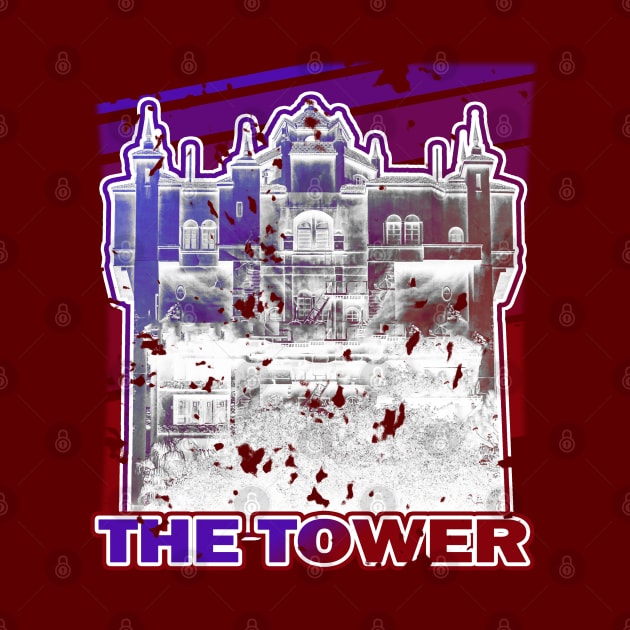 The Hollywood Tower Hotel One-Sided Shirt T-Shirt by DevonDisneyland