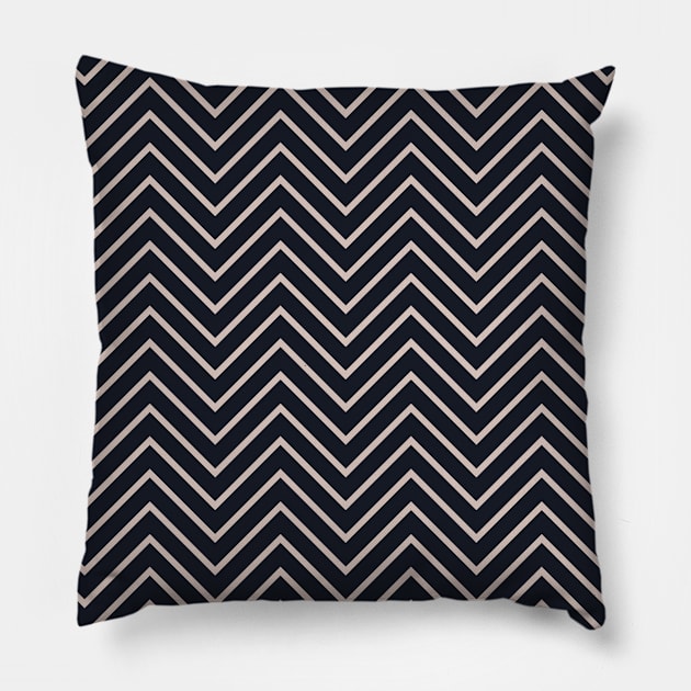 Mountain Ash Collection - Chevron Pattern 4# Pillow by Missing.In.Art