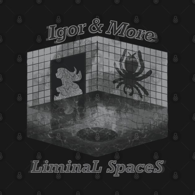 Igor & More Tarantula Liminal Spaces Grey by IgorAndMore