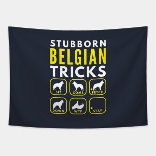 Stubborn Belgian Tervuren - Dog Training Tapestry