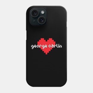 George carlin -> pixel art Phone Case