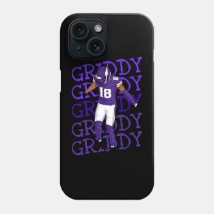 justin jefferson Griddy Phone Case