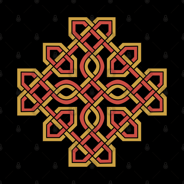 Celtic Cross Weaved by Wareham Spirals