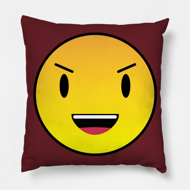 Troublemaker Emoji Pillow by GorsskyVlogs