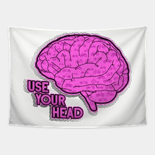 Use Your Head, Use Helmet Tapestry