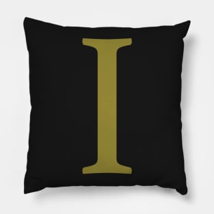 I letter Pillow