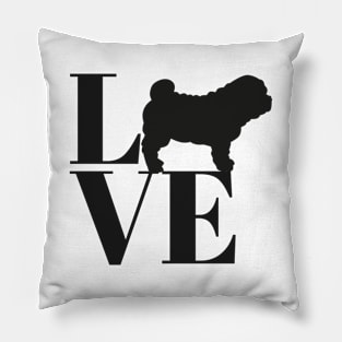 love shar pei Pillow