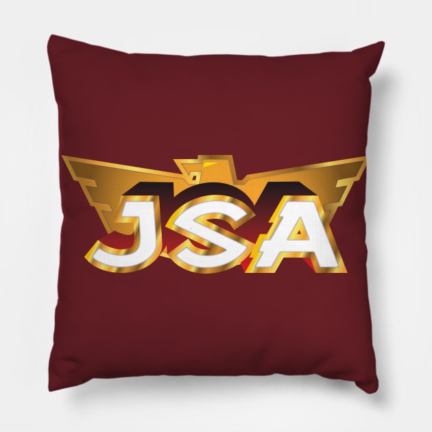 Justice Society of America Pillow by Ryan