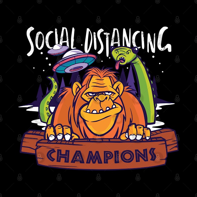 Social Distancing Champions by Hmus