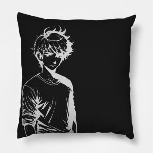 Anime Boy 04 Pillow