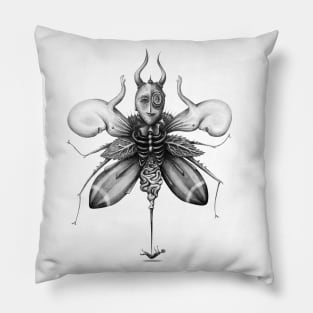 Angel of Death Beetle Pillow