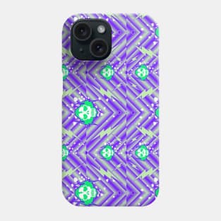 Lightning Skull pattern Phone Case