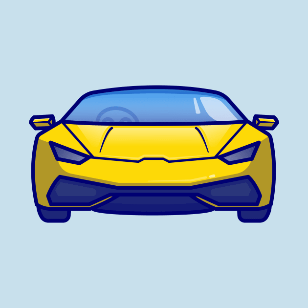 Sport Car Cartoon by Catalyst Labs