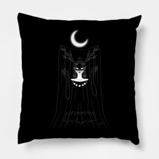 Night Mother Moon Goddess Pillow