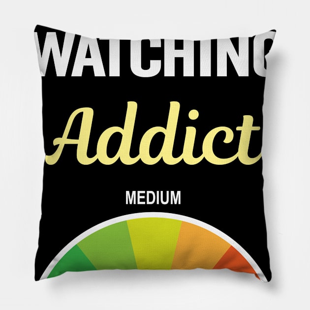 Addict People watching Pillow by Hanh Tay