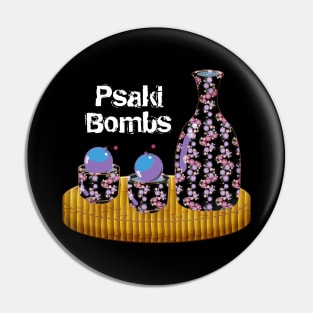 Psaki Bombs honoring Jen Psaki Press Secretary Pin