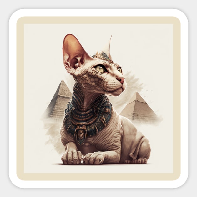 Sphynx Cat Sticker