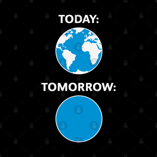 Today – Tomorrow / Globe (Climate Change / 2C) by MrFaulbaum