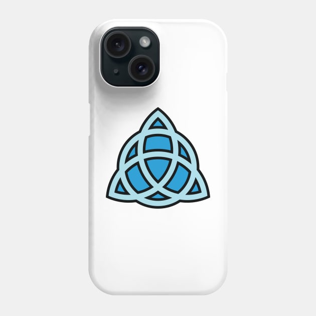 Trinity Knot - Triquetra Phone Case by GalacticMantra