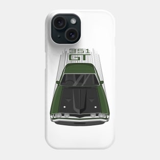 Ford Falcon XA GT 351 - Jewel Green and Black Phone Case