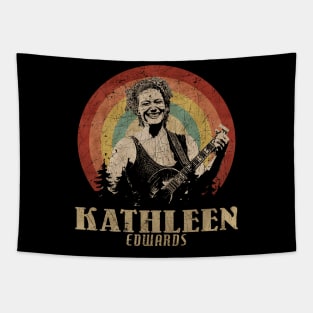 Retro Sunset Kathleen Edwards Tapestry