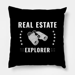 Real Estate Explorer Pillow