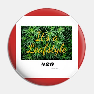 420 Leafstyle Pin