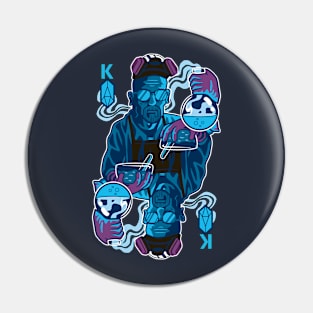 King of Crystals Pin