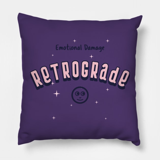 Emotional Damage Pillow by Moon._.in._.Pisces