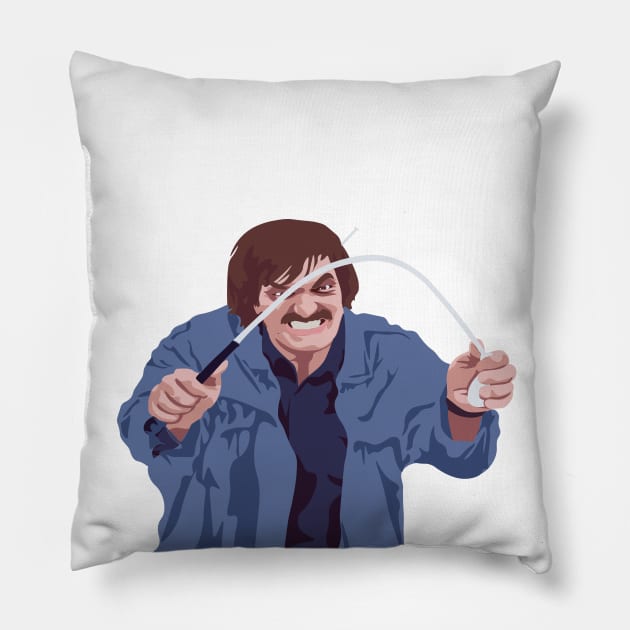 And you can count, on me waiting for you in the parking lot Pillow by FutureSpaceDesigns