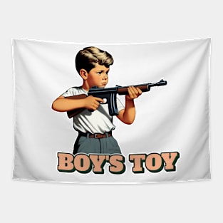 Boy's Toy Tapestry