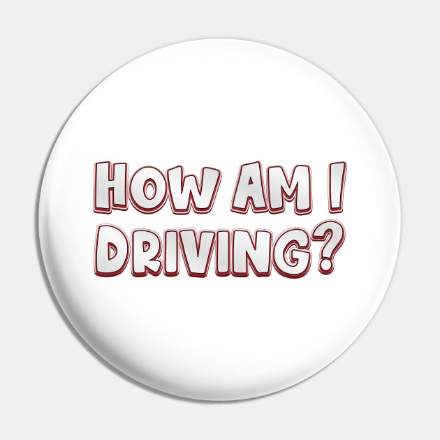 How Am I Driving? (radiohead) Pin by QinoDesign