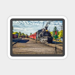 Cumbres and Toltec Narrow Gauge Railroad Chama New Mexico Yard Magnet