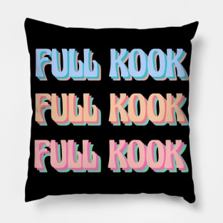 full kook (outer banks, obx) repeating Pillow