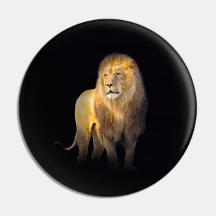 Lion Animal Wildlife Jungle Nature Safari Adventure Discovery Africa Digital Painting Pin