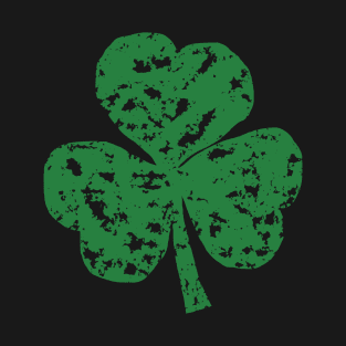 Crayon Green Shamrock for St Patricks Day T-Shirt