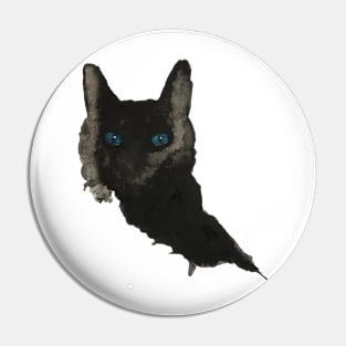 Black cat Pin