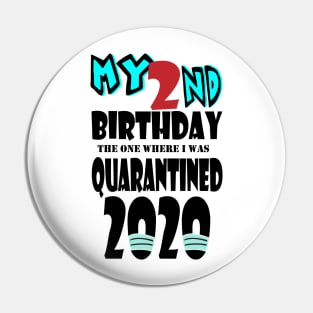 My 2nd Birthday The One Where I Was Quarantined 2020 Pin