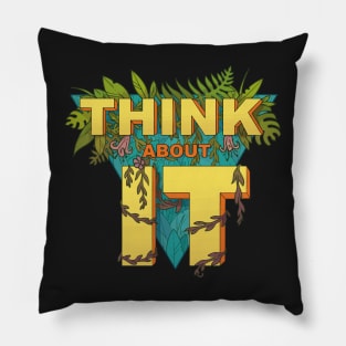 Think about it Pillow