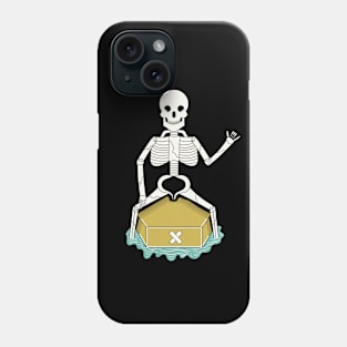 Skull coffin Phone Case