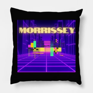 Morrissey Futuristic Outrun Pillow