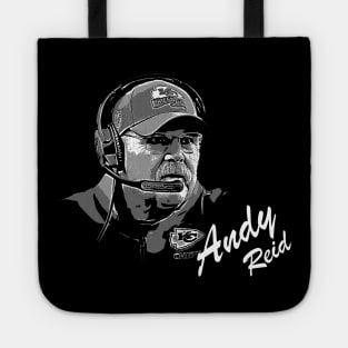 Andy reid B&W vintage art Tote