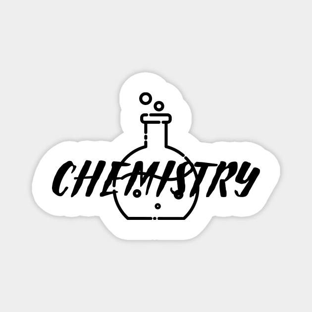 Chemistry Beaker Magnet by Chemis-Tees