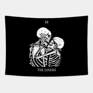 Tarot Card The Lovers Cosmic Magic - For Women or Witches Tapestry