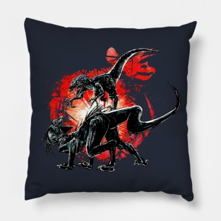 Blue vs Indoraptor Pillow