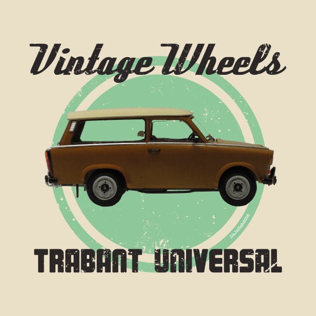 Vintage Wheels - Trabant Universal by DaJellah